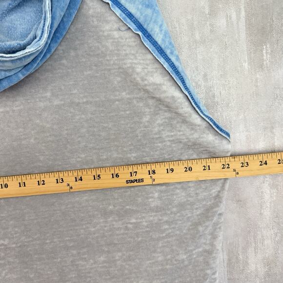 NASCAR 75th Anniversary Raglan Hoodie Women’s Large Sweatshirt Light Blue Gray - Picture 10 of 10